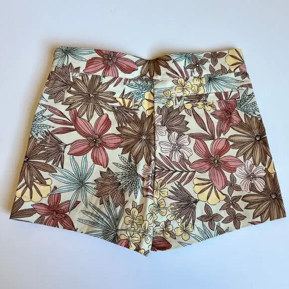 Janie and Jack Floral Canvas Shorts - Picture 8 of 8